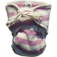 Пеленальные трусики на завязках Storchenkinder,  Розовые полосы