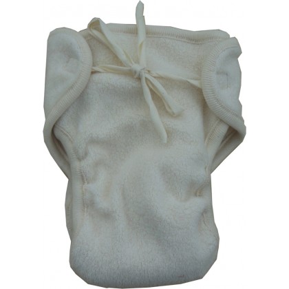 Пеленальные трусики на завязках Storchenkinder, цвет натуральный