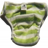 Пеленальные трусики на кнопках Storchenkinder (7-16 кг), Зелёные полосы