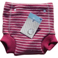 Трусики для приучения к горшку Wollebi Storchenkinder (со вкладышем на кнопках), цвет розовые полосы