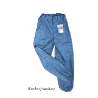 Джинсовые брюки на широкой поясной резинке Storchenkinder