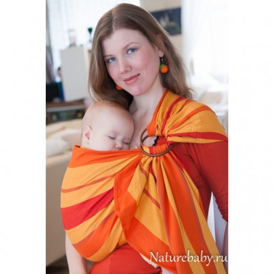 Слинг с кольцами Storchenwiege Albert