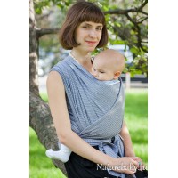 Слинг-шарф Storchenwiege "Лео Черно-белый"