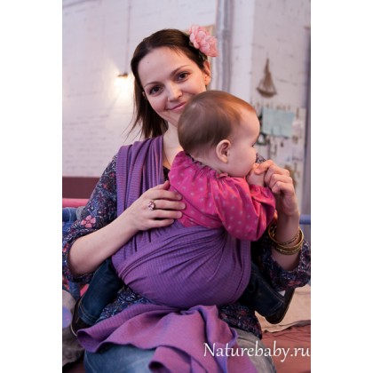 Слинг-шарф Storchenwiege "Лео Роза"