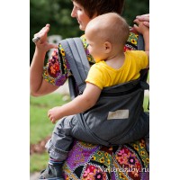 Май-слинг на фастексах Storchenwiege Графит