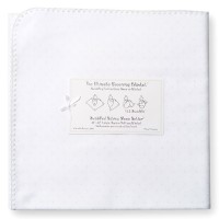 Фланелевая пеленка для новорожденного SwaddleDesigns Sterling Dot