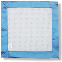 Комфортер платочек обнимашка Baby Lovie - Flannel Bright Blue Dot