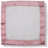 Комфортер платочек обнимашка Baby Lovie - Flannel Bright Pink Dot