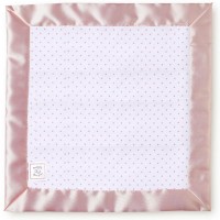 Комфортер платочек обнимашка Baby Lovie - Flannel Pstl. Pink Dot