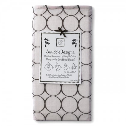Пеленка детская тонкая SwaddleDesigns Маркизет Pink w/BR Mod C