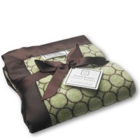 Плед детский SwaddleDesigns Stroller Blanket Lime w/BR Mod C