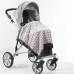 Плед детский SwaddleDesigns Stroller Blanket Pink w/BR Mod C