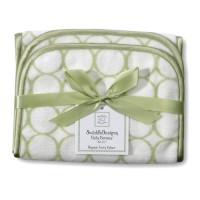Полотенчики SwaddleDesign Baby Burpie Set - Organic Kiwi Mod on Ivory