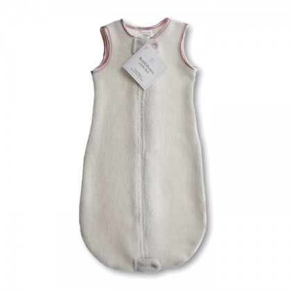 Спальный мешок для детей SwaddleDesigns эко флис TOG 1.5 Organic zzZipMe 3-6 М Pstl. Pink Trim