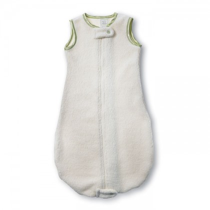 Спальный мешок для детей SwaddleDesigns эко флис TOG 1.5 Organic zzZipMe 6-12 М Kiwi Trim
