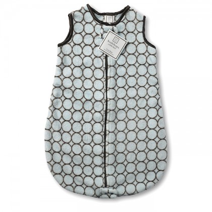 Спальный мешок детский SwaddleDesigns zzZipMe 6-12 М Blue w/BR Mod C