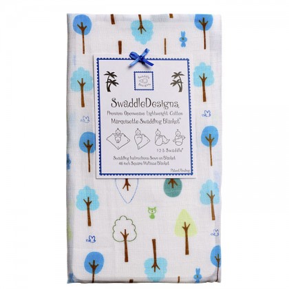 Пеленка детская тонкая SwaddleDesigns Маркизет TB Cute/Wild