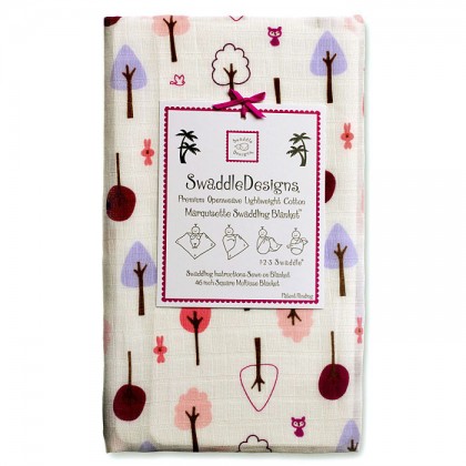 Пеленка детская тонкая SwaddleDesigns Маркизет VB Cute/Wild