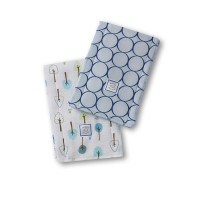 Полотенчики SwaddleDesign Marquisette Baby Burpie TB Mod C/ C&W