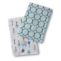 Полотенчики SwaddleDesign Marquisette Baby Burpie TQ Mod C / C&W