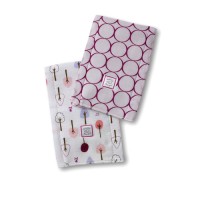 Полотенчики SwaddleDesign Marquisette Baby Burpie VB Mod C/ C&W