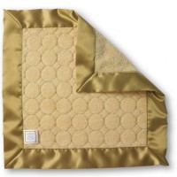 Платочек обнимашка Baby Lovie-плюшевая нежность Gold Puff Circle