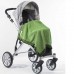 Детский плед SwaddleDesigns Stroller Blanket Pure Green Puff C