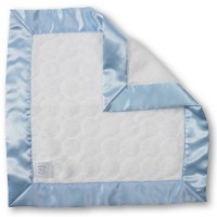 Платочек обнимашка Baby Lovie-плюшевая нежность Ivory Puff w/Blue