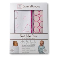 Набор пеленок SwaddleDesigns Swaddle Duo PK Big Chickies