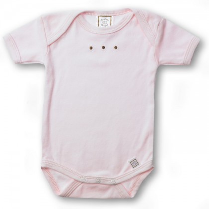 Боди с коротким рукавом 3-6 мес. PP w/Mocha Dots