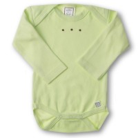 Боди с длинным рукавом 6-12 мес. KW w/Mocha Dots