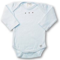 Боди с длинным рукавом 6-12 мес. PB w/Mocha Dots