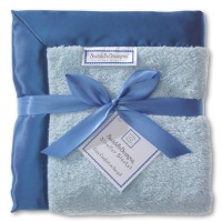 Детский плед в коляску SwaddleDesigns Stroller Blanket PB w/TB Satin