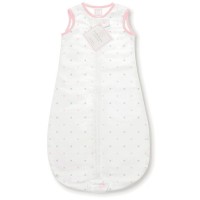 Фланелевый спальный мешок SwaddleDesigns zzZipMe 3-6M Flannel PP/ST Little Dot