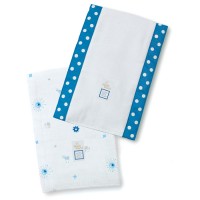Полотенчики SwaddleDesign Marquisette Baby Burpie Marquisette Baby Burpie Sun/Lamb PB SW