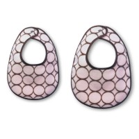 Комплект слюнявчиков Pink w/BR Mod C