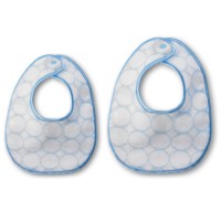 Комплект слюнявчиков из органического хлопка Blue Mod on IV