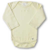Боди с длинным рукавом 6-12 мес. Lt Kiwi w/KW Dots