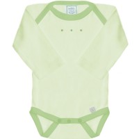 Боди с длинным рукавом 6-12 мес. Kiwi/Pure Green