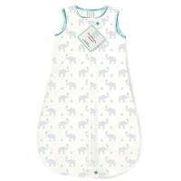Фланелевый спальный мешок SwaddleDesigns zzZipMe Sack 6-12M Flannel SC Elephant (6-12 мес.)