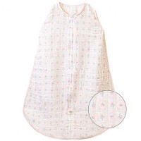 Спальный мешок SwaddleDesigns Muslin zzZipMe Sack - Pink Posies (6-12 мес)