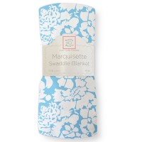 Пеленка детская тонкая SwaddleDesigns Маркизет Blue Lush