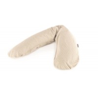 Подушка для беременных Theraline "Горошек" бежевый  (190 см)