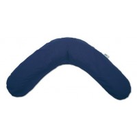 Подушка для беременных и кормящих Theraline Jersey синяя (170 см)