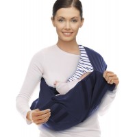 Слинг "3 в 1" Wallaboo Полосатый морской