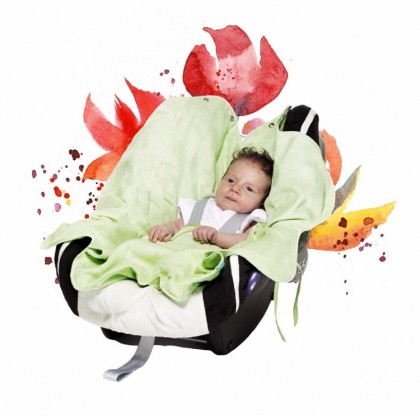 Конверт "Лепесток" Light Cotton Салатовый, Wallaboo