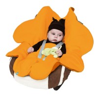 Конверт "Лепесток" хлопок оранжевый Wallaboo