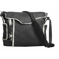 Сумка для мамы Черная, Wallaboo