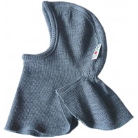 Шлемик из шерстяного трикотажа Серый ManyMonths