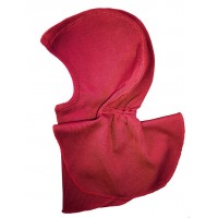 Шлемик из шерстяного трикотажа Бордовый ManyMonths